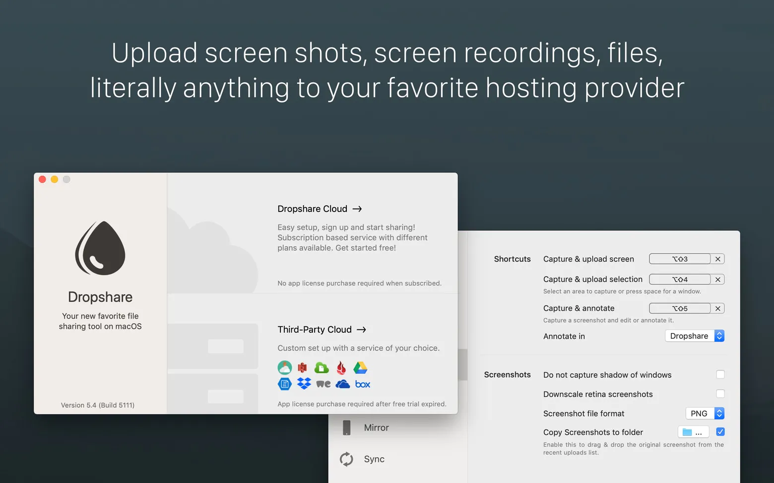 Dropshare 6 screenshot 2
